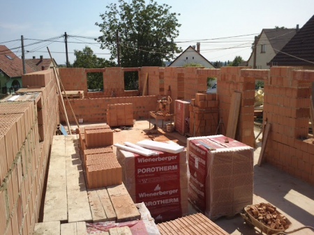 Molnár ház építése 5. Fázis