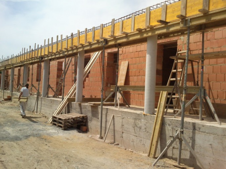 Molnár ház építése 6. Fázis