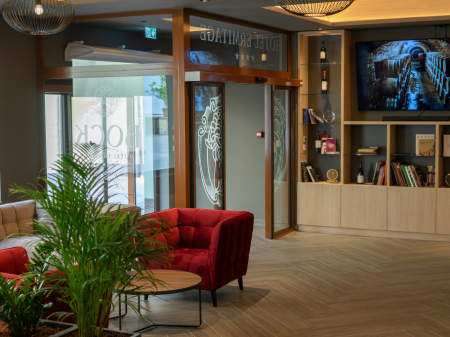 Bock Hotel Ermitage - Új recepció