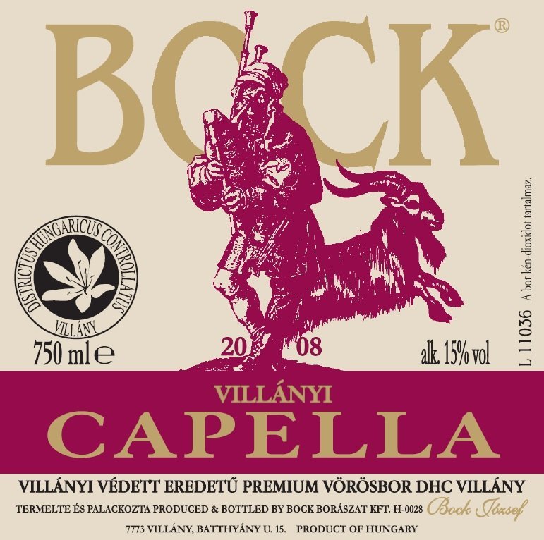 Bock Capella 2008